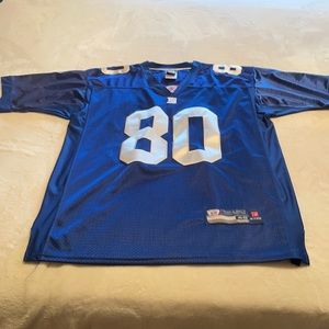 Authentic- Victor Cruz, NY Giants football jersey. Size 48 in men.